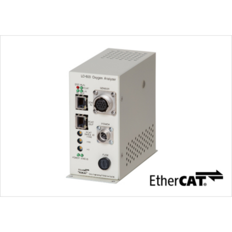 日本到货TORAY东丽锆石型EtherCAT氧气计 LD-600/SD 传感器