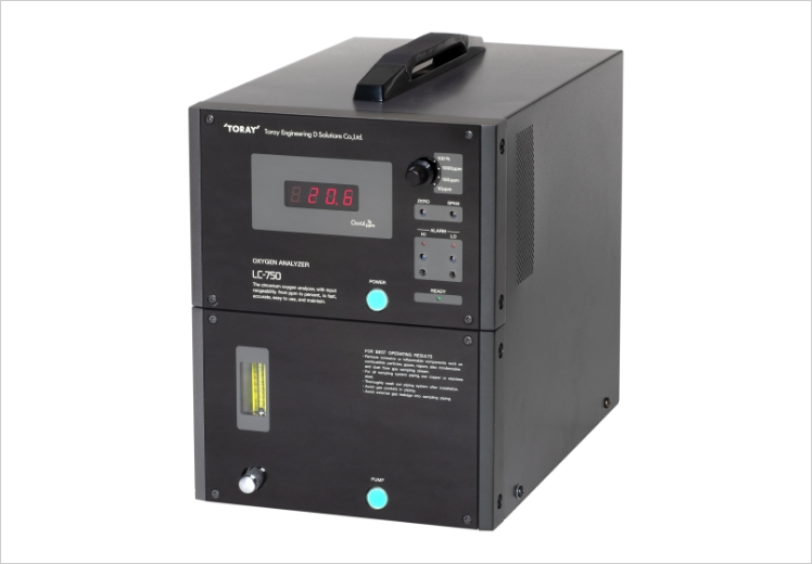 日本进口TORAY东丽锆类氧气计LC-750H